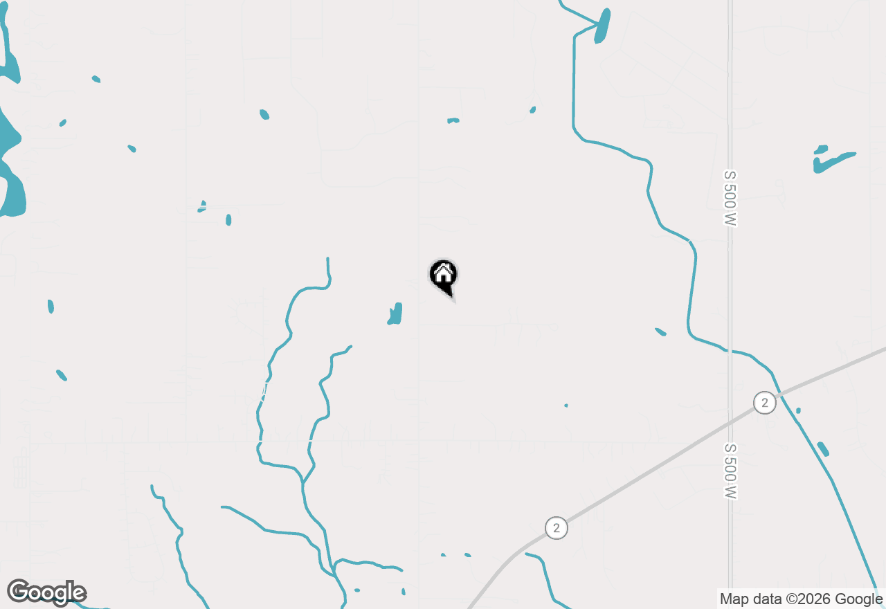 Map of 595 W 213 S, Hebron, IN 46341
