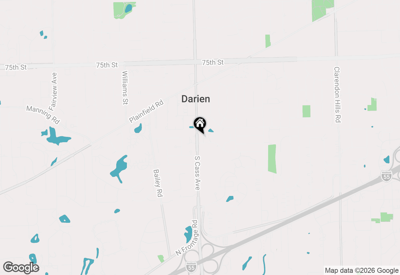 Map of 1130 Chalet Drive #3N, Darien, IL 60561