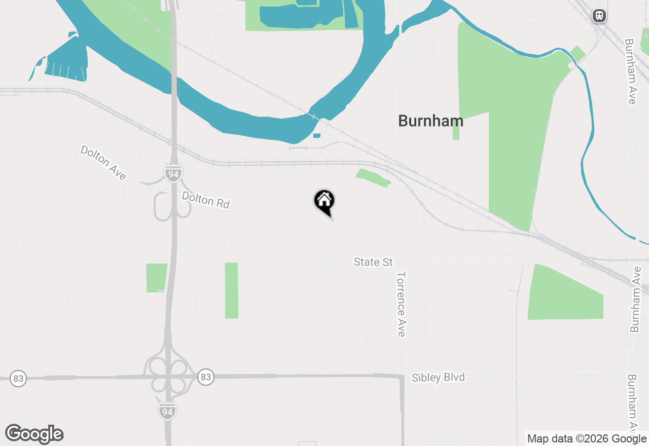 Map of 1641 Patricia Place, Calumet City, IL 60409