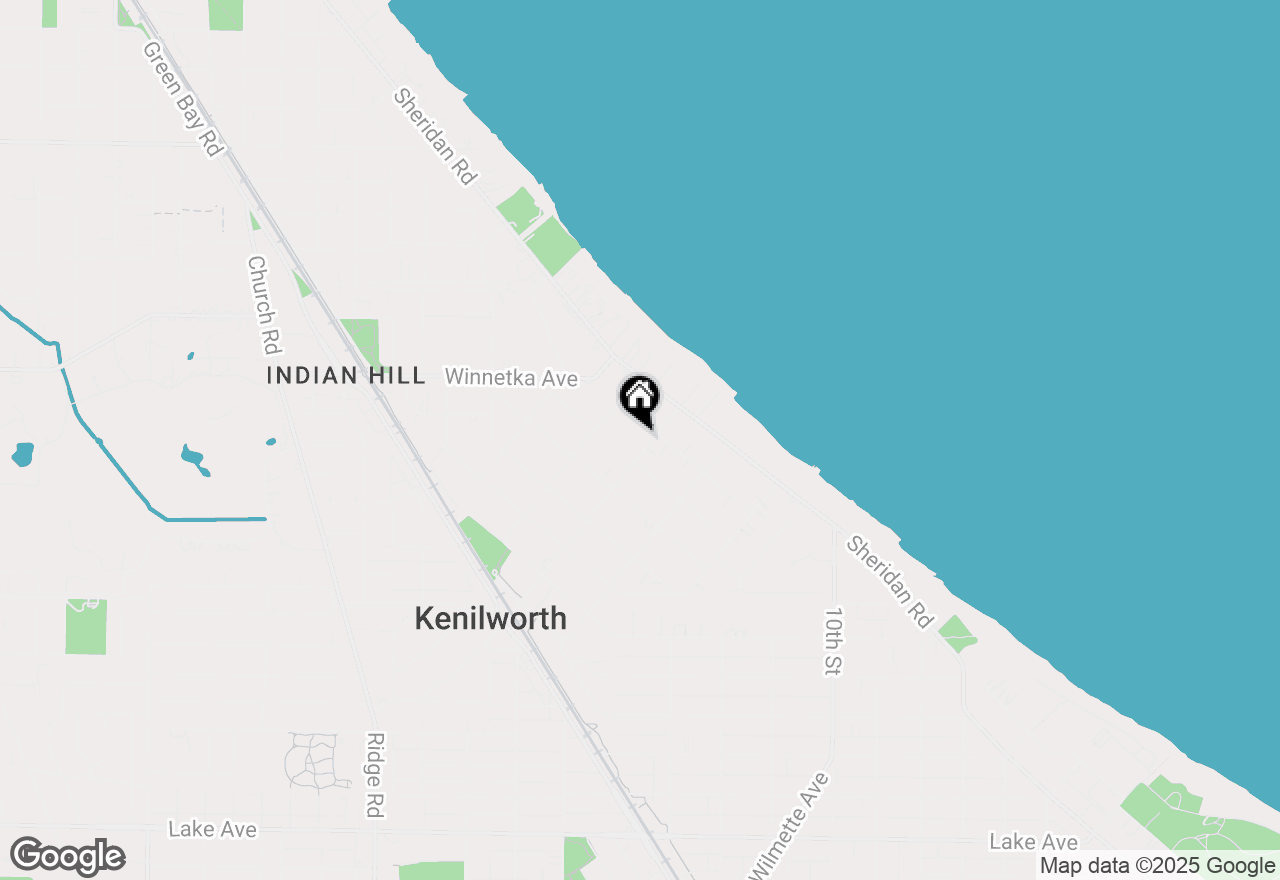 Map of 149 Kenilworth Avenue, Kenilworth, IL 60043