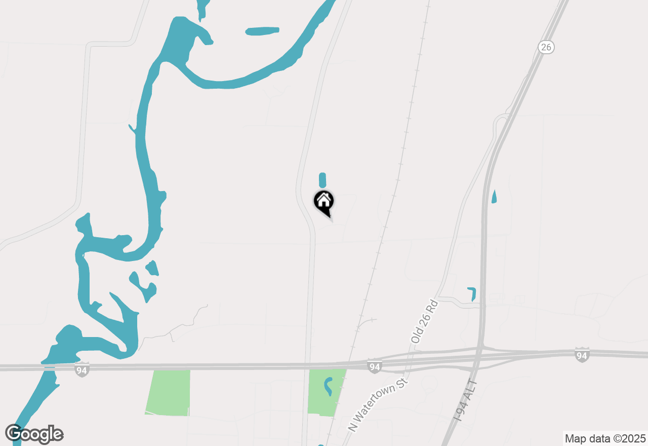 Map of 108 Green Ash Ln, Johnson Creek, WI 53038