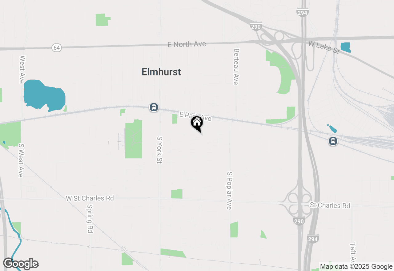 Map of 153 S Kenmore Avenue, Elmhurst, IL 60126
