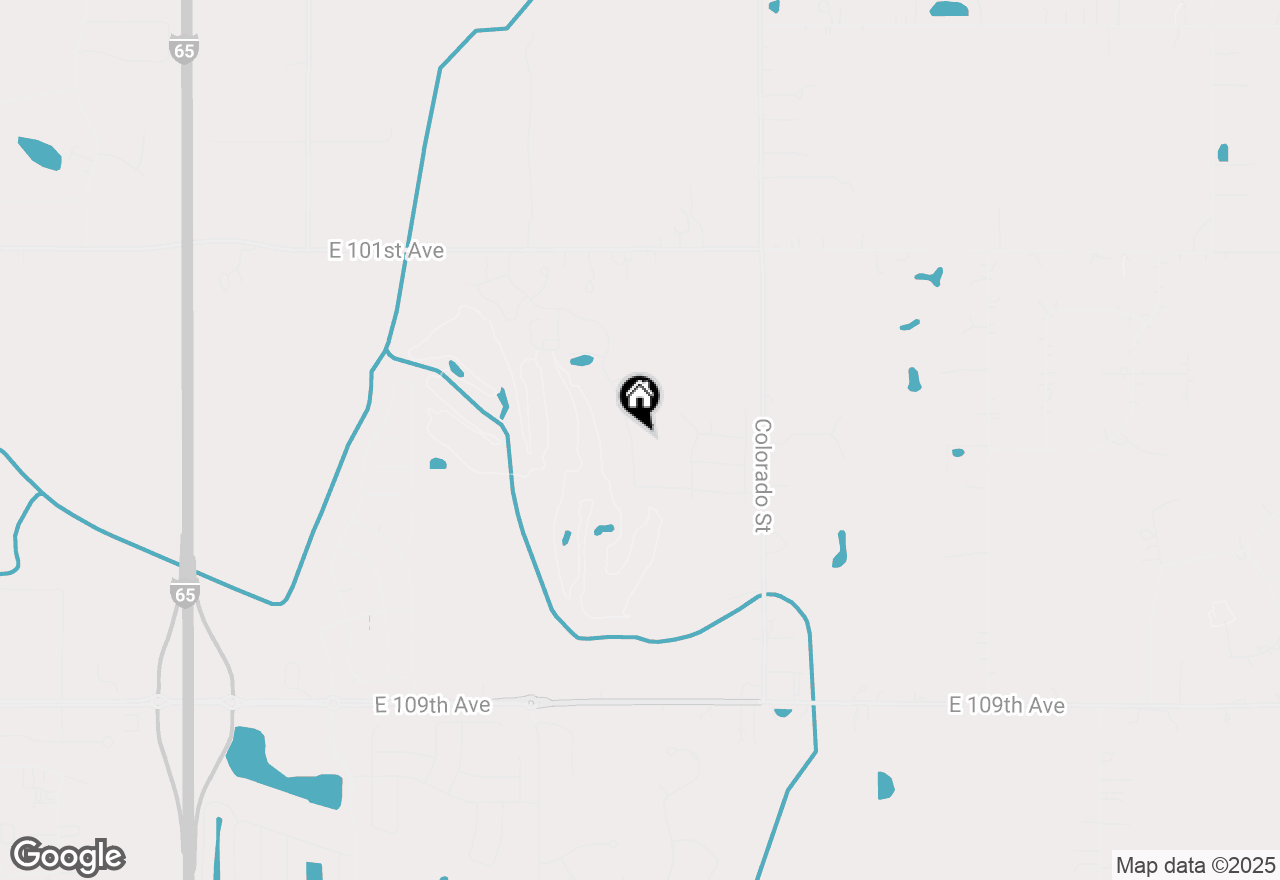 Map of 10473 California Street, Crown Point, IN 46307