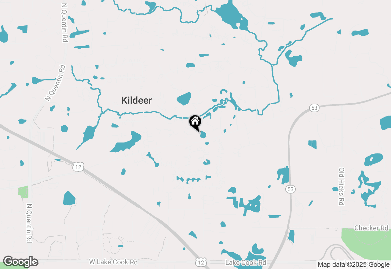 Map of 20909 N Middleton Drive, Kildeer, IL 60047