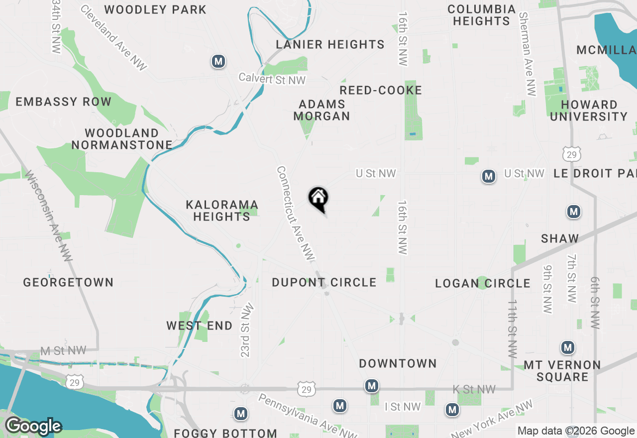 Map of 1900 S Street Nw #4, Washington, DC 20009