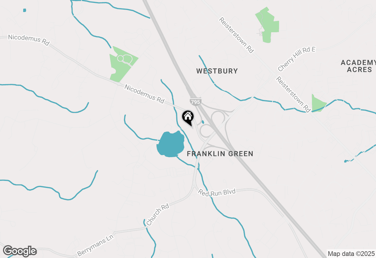 Map of 610 Quarry Place Court, Reisterstown, MD 21136