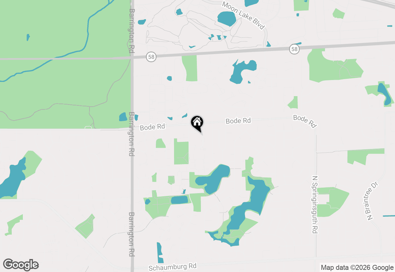 Map of 2227 Denton Court, Schaumburg, IL 60194
