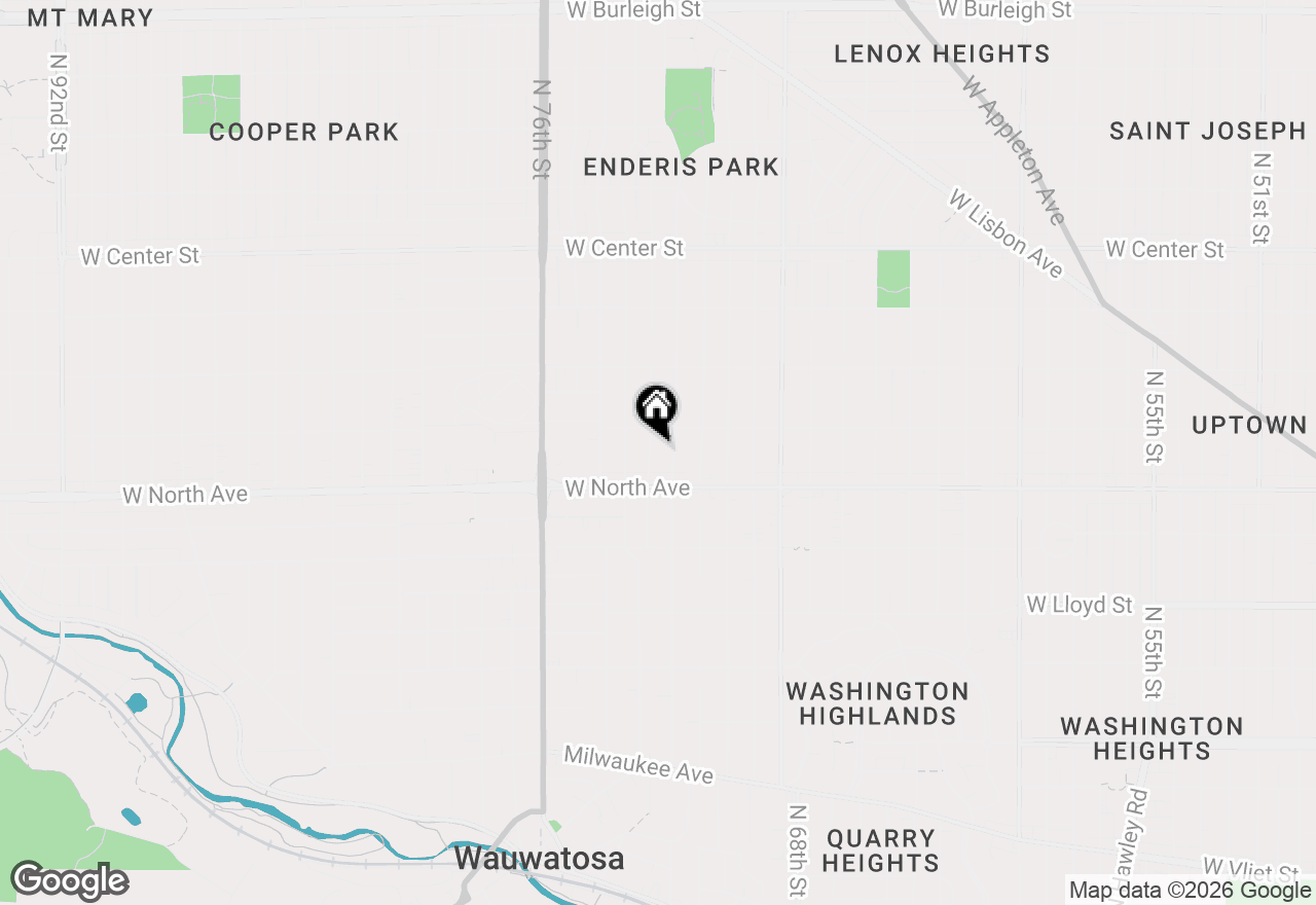 Map of 2350 Lefeber Ave, Wauwatosa, WI 53213