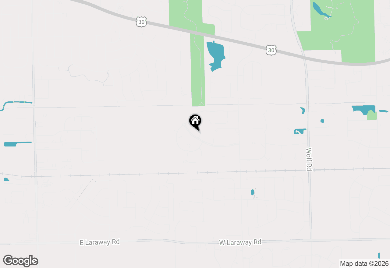 Map of 11860 Golden Gate Drive, Mokena, IL 60448