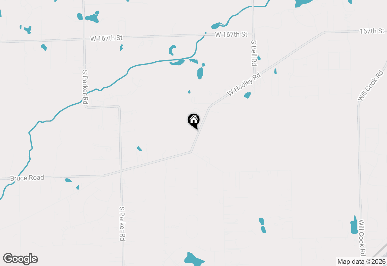 Map of 17220 Oak Meadow #5 Oak Meadow Court Court, Homer Glen, IL 60491