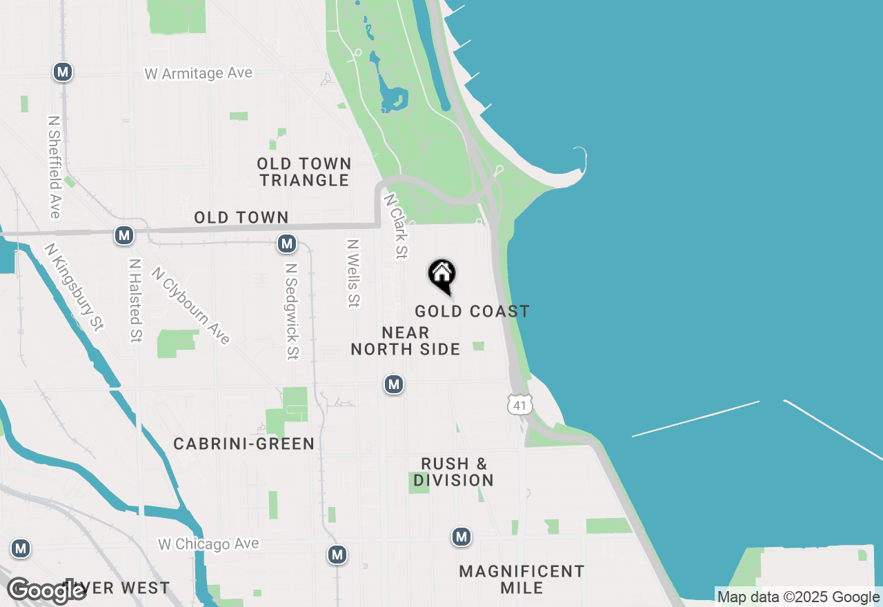 Map of 1360 N State Parkway, Chicago, IL 60610