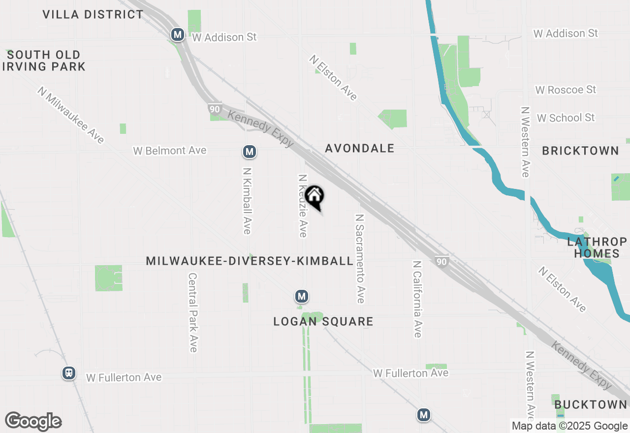 Map of 2932 N Troy Street, Chicago, IL 60618