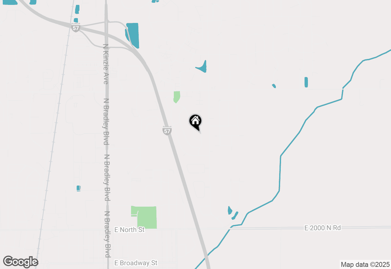 Map of 1008 Mallard Drive, Bradley, IL 60915