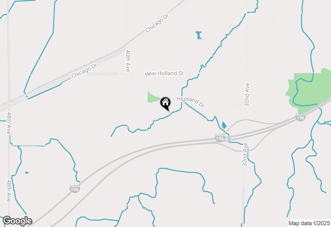 Map of 4442 Creek View Drive, Hudsonville, MI 49426