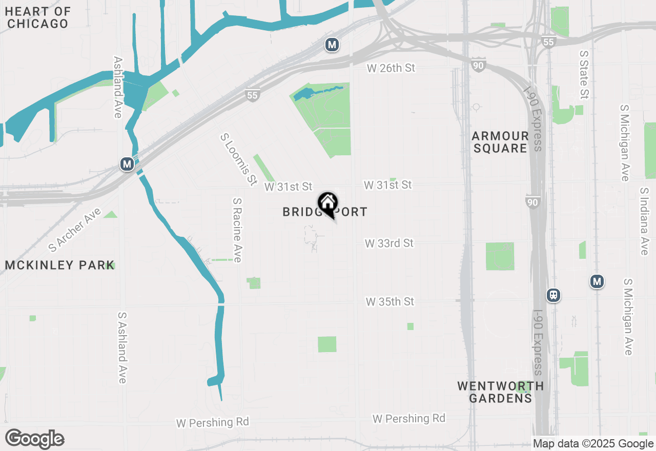 Map of 3229 S Lituanica Avenue #2, Chicago, IL 60608