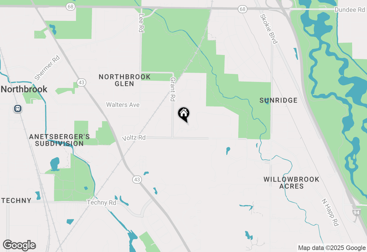 Map of 31 Bridlewood Road, Northbrook, IL 60062