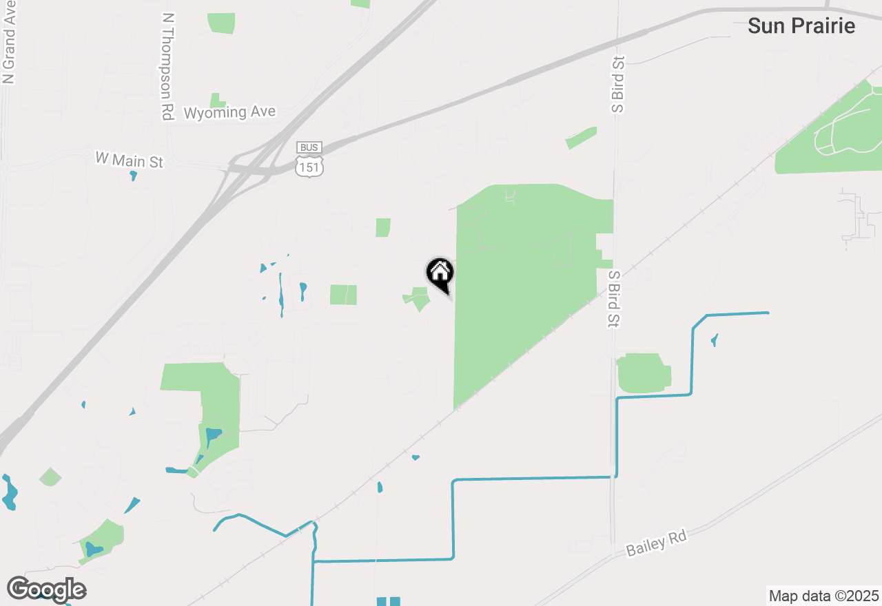 Map of 915 Castle Drive, Sun Prairie, WI 53590