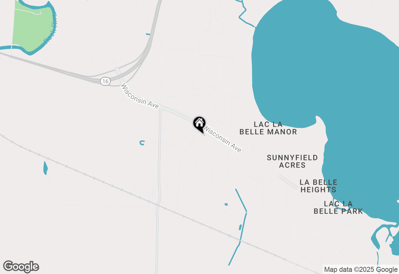 Map of W179 Madison Ave, Oconomowoc, WI 53066