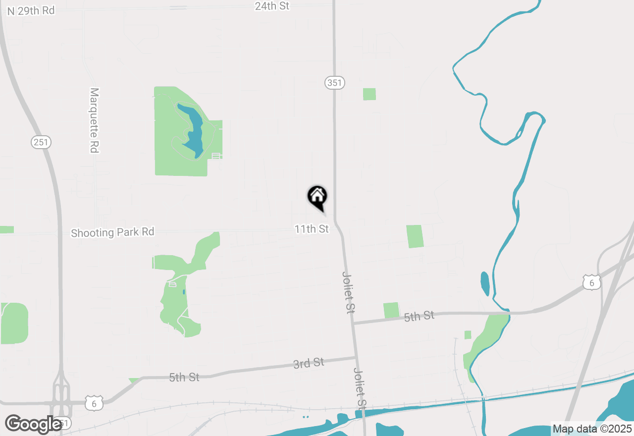 Map of 1130 Marquette Street, Lasalle, IL 61301