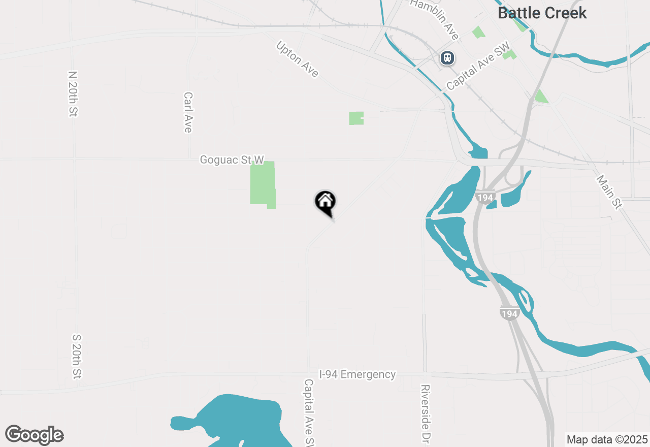 Map of 526 Capital Avenue Sw, Battle Creek, MI 49015