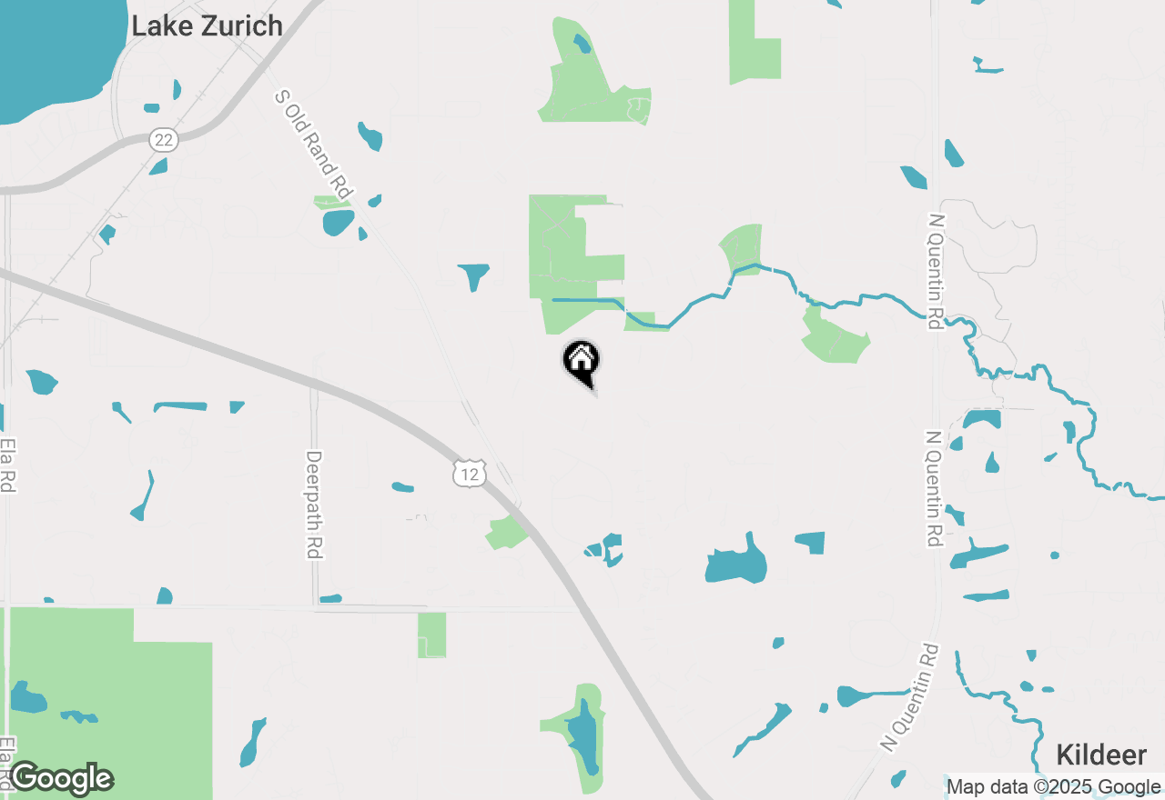 Map of 815 Pheasant Ridge Drive, Lake Zurich, IL 60047