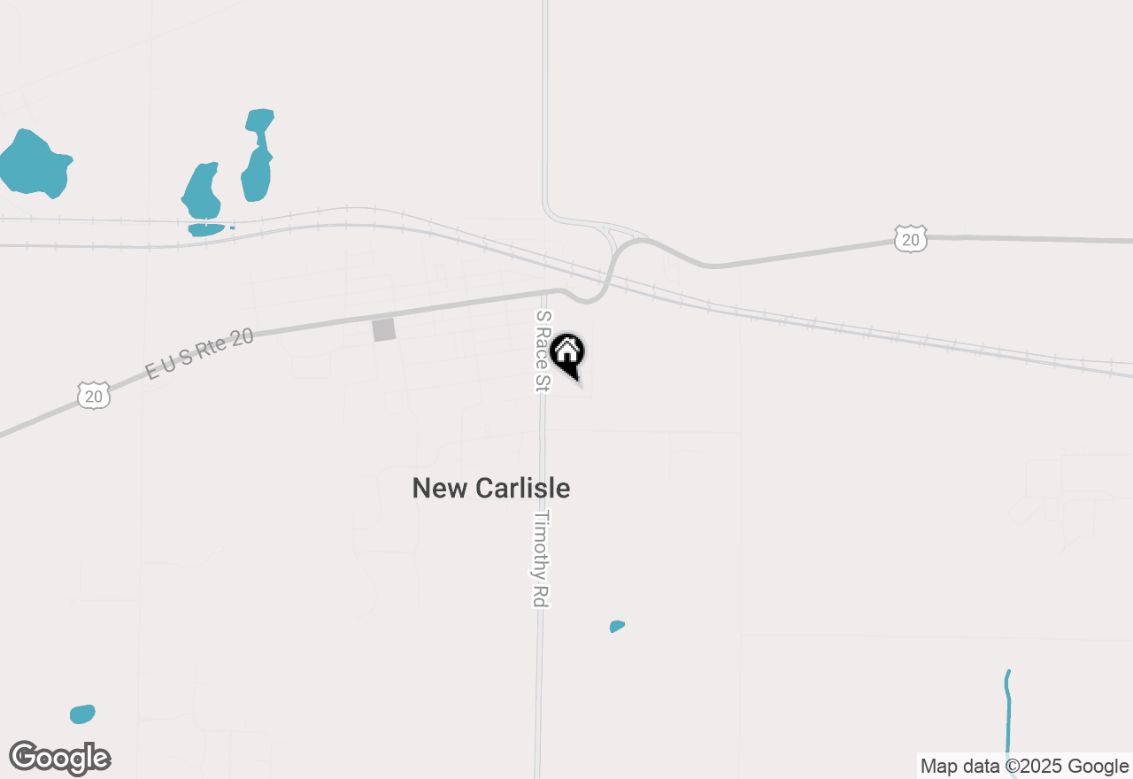 Map of 309 Compton Street, New Carlisle, IN 46552