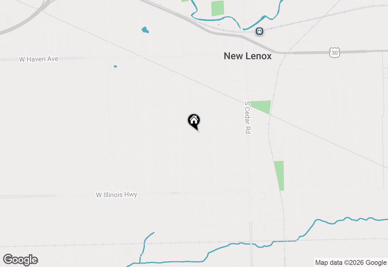 Map of 721 Wisconsin Road, New Lenox, IL 60451
