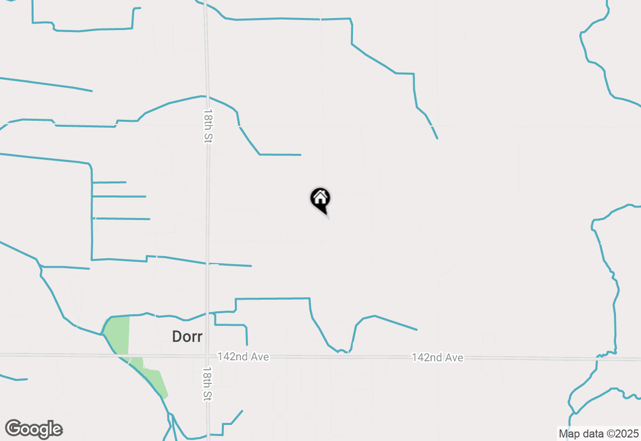 Map of 4318 17th Street, Dorr, MI 49323