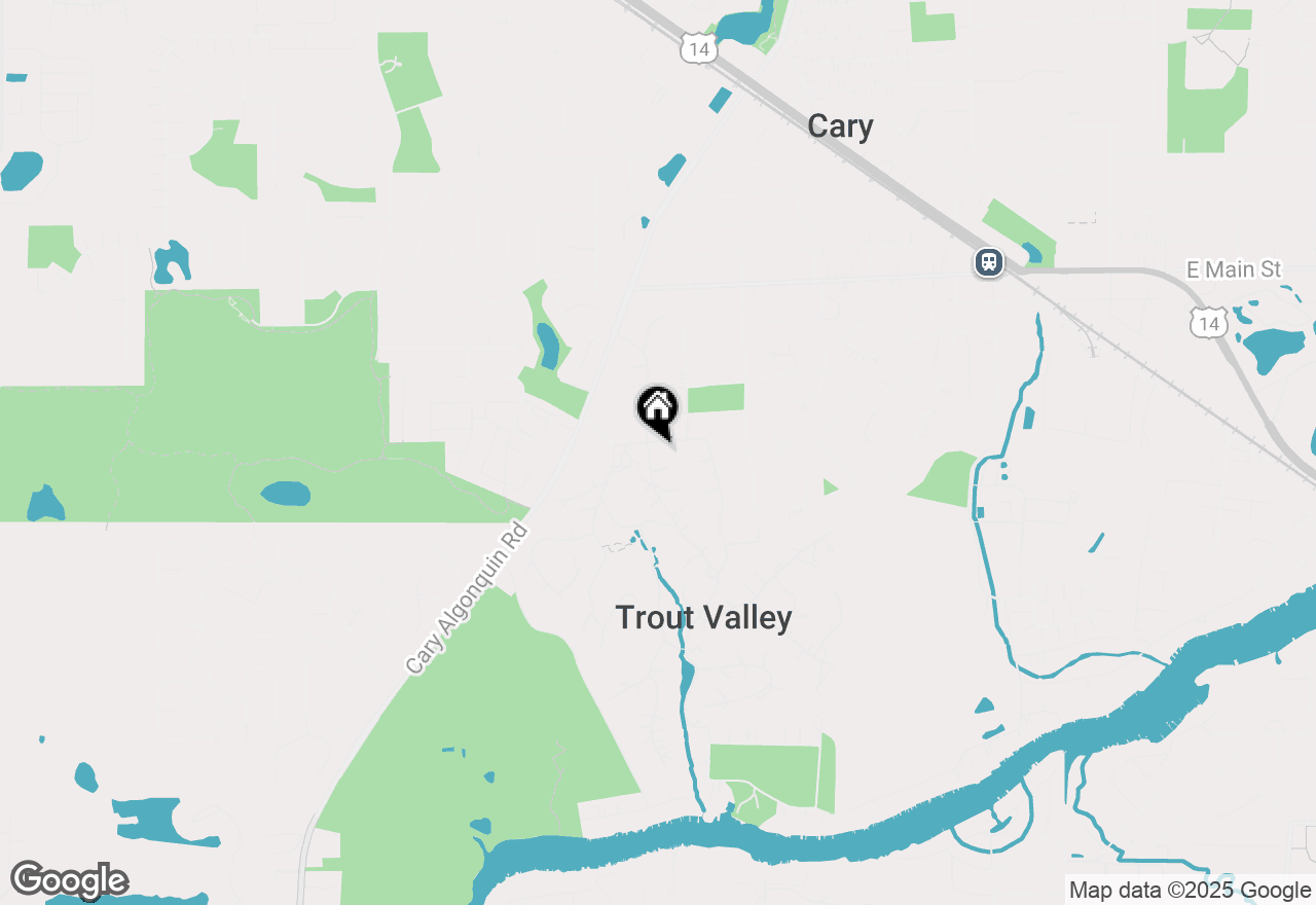 Map of 204 Country Commons Road, Trout Valley, IL 60013