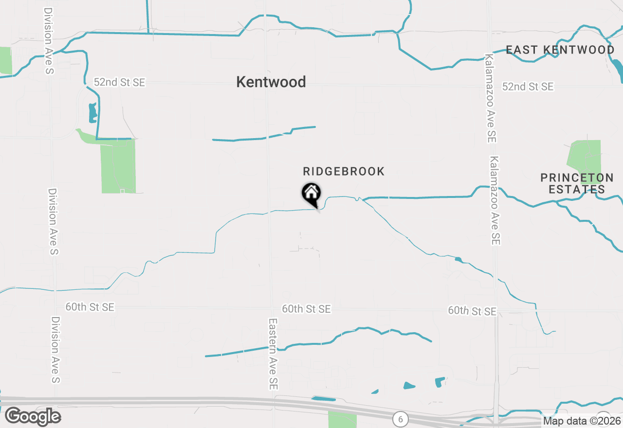 Map of 949 Diane Street Se, Kentwood, MI 49508