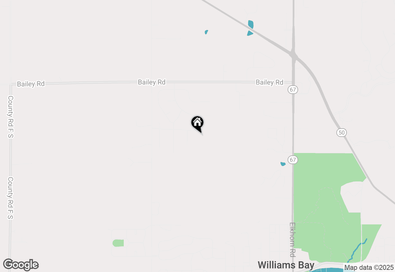 Map of 412 Kensington Ct #LT142 GRANT, Williams Bay, WI 53191