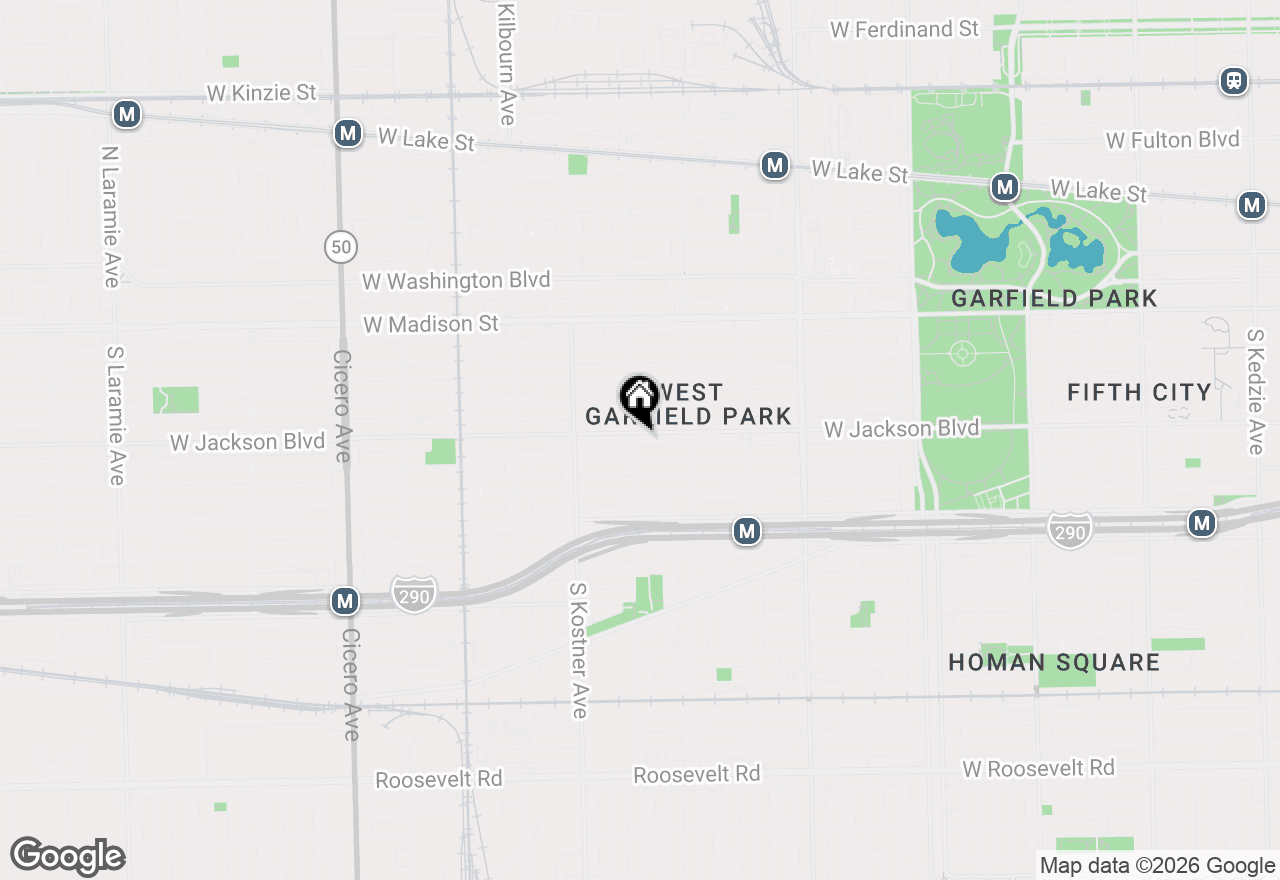 Map of 4251 W Jackson Boulevard, Chicago, IL 60624