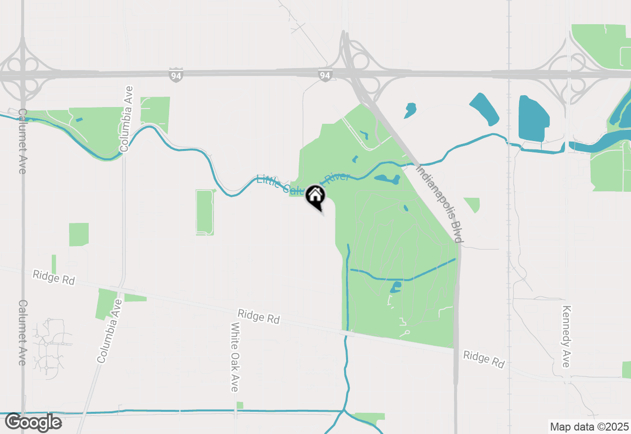 Map of 8205 Parkview Avenue, Munster, IN 46321