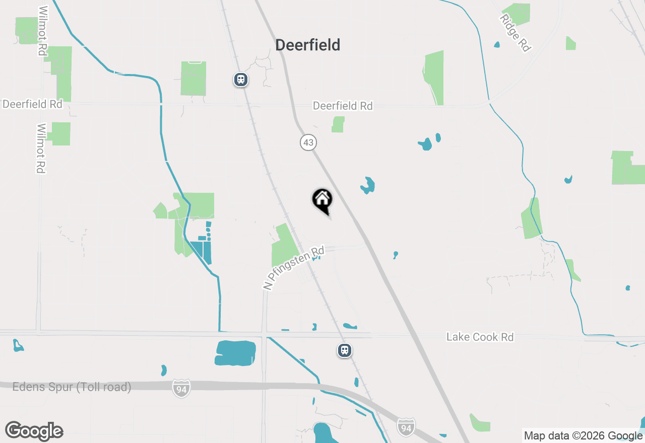 Map of 392 Kelburn Road #124, Deerfield, IL 60015