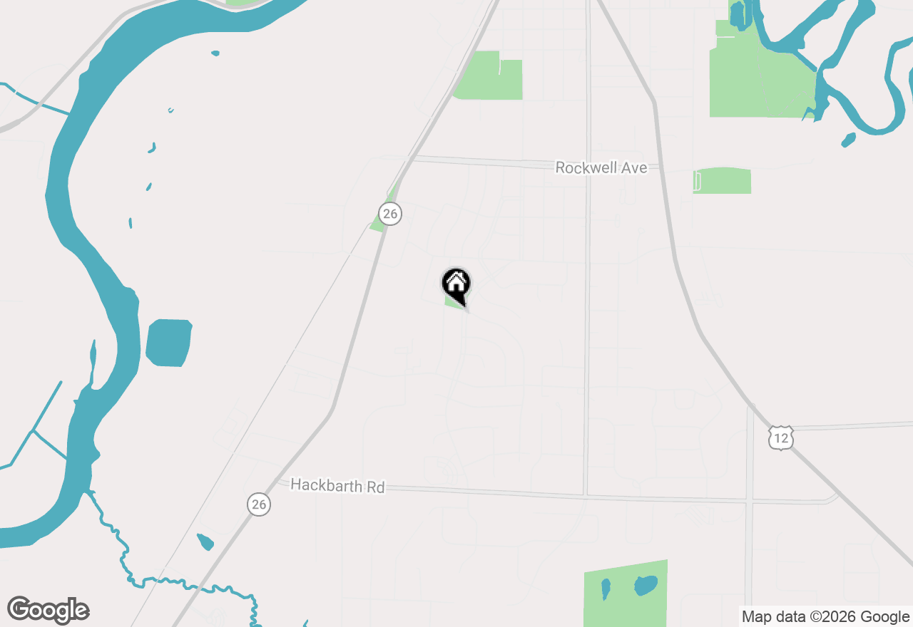 Map of 1268 Jamesway, Fort Atkinson, WI 53538