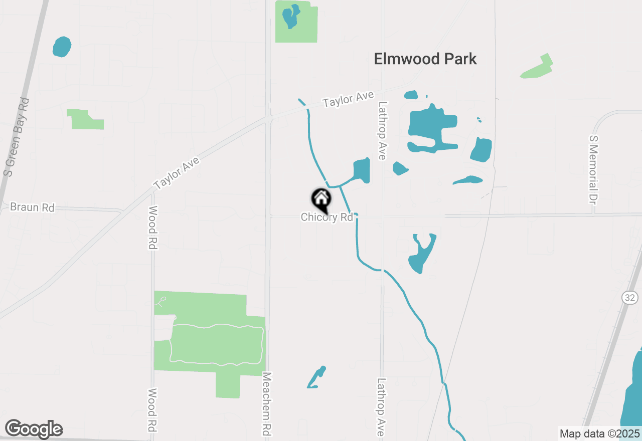 Map of 4209 Woodbury Ln, Mount Pleasant, WI 53403