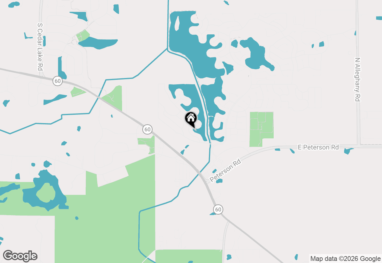 Map of 19 Rocking Horse Lane, Grayslake, IL 60030