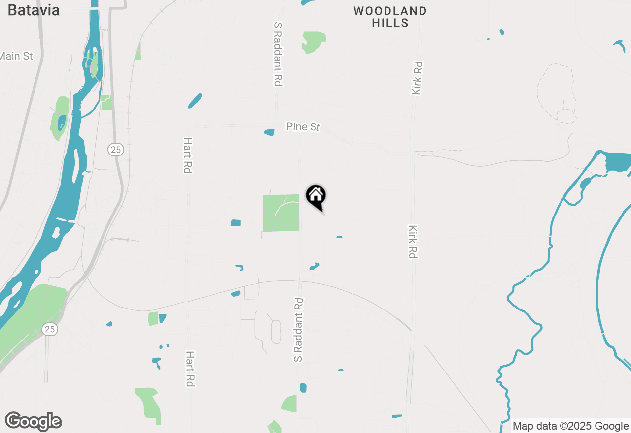 Map of 34W288 Sunset Drive, Batavia, IL 60510