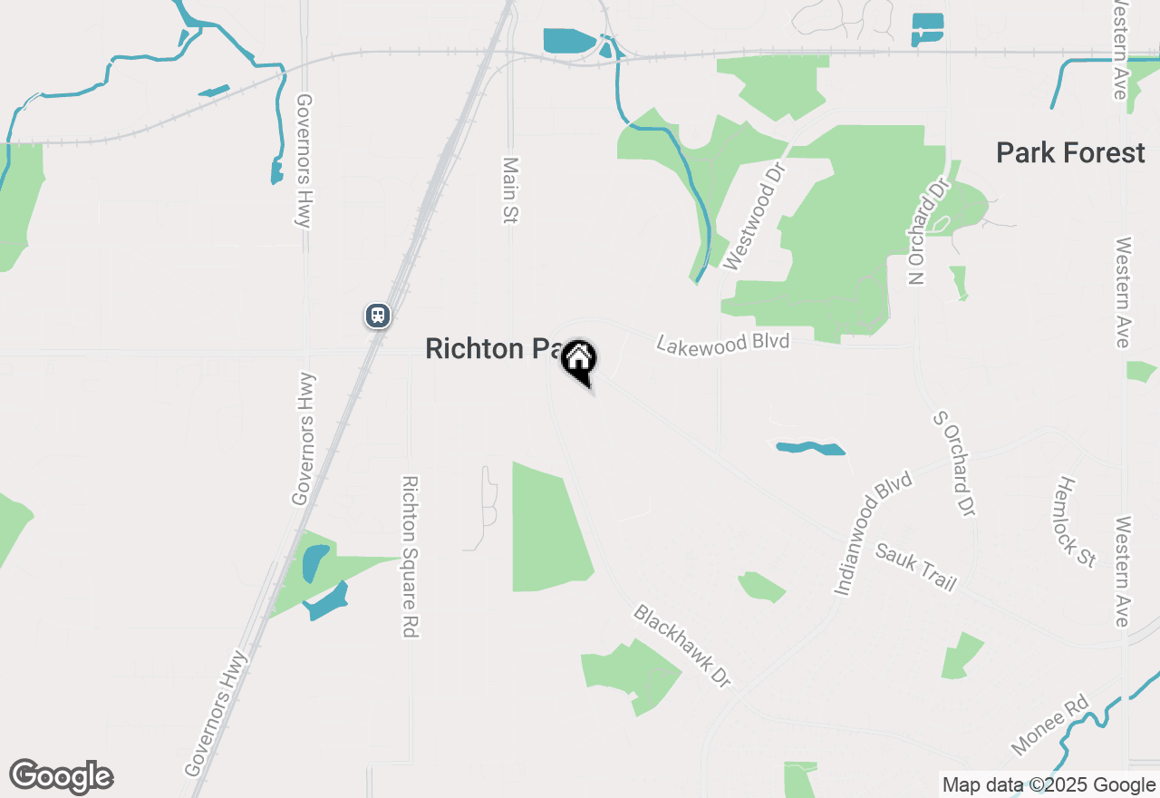 Map of 370 Miami Street, Park Forest, IL 60466