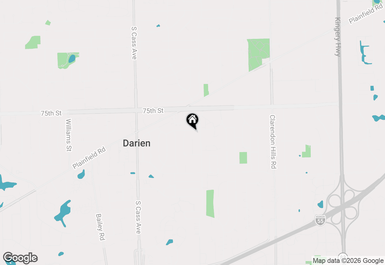 Map of 825 Walnut Drive, Darien, IL 60561