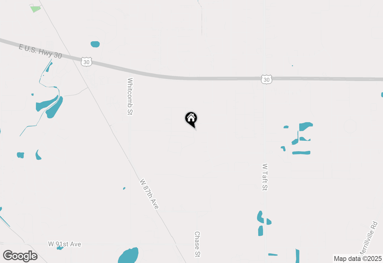 Map of 3034 W 84th Place, Merrillville, IN 46410