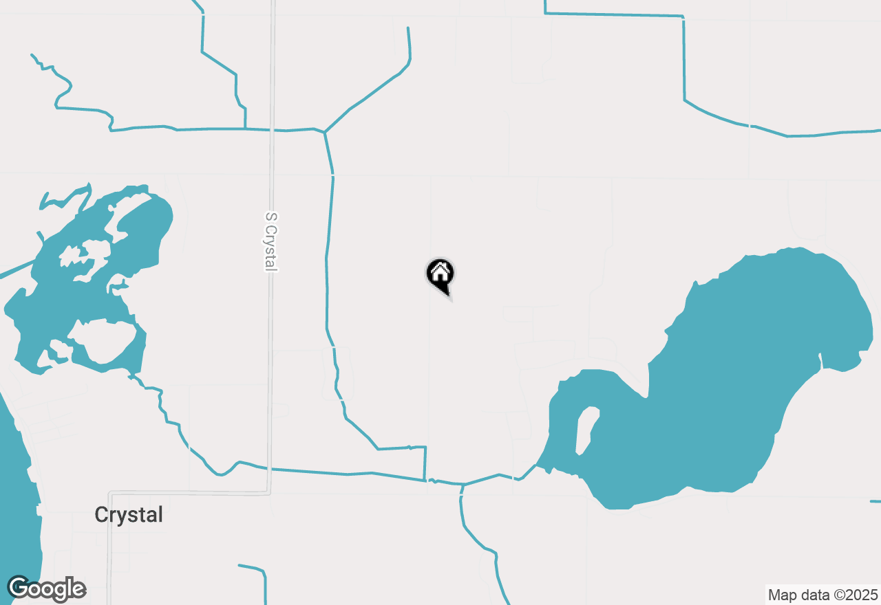 Map of 1401 S Miner Road, Crystal, MI 48818