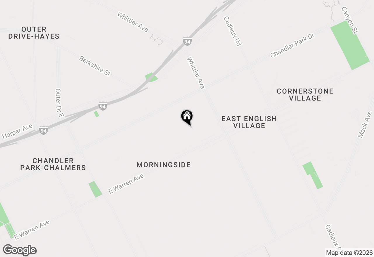 Map of 5236 Bedford Street, Detroit, MI 48224