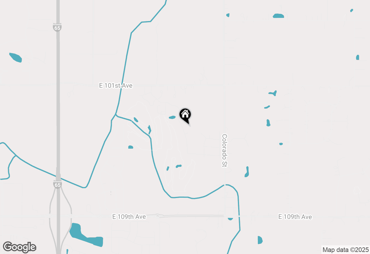 Map of 10395 California Street, Crown Point, IN 46307