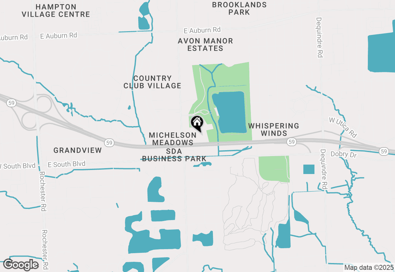 Map of 1120 Michelson Road, Rochester Hills, MI 48307