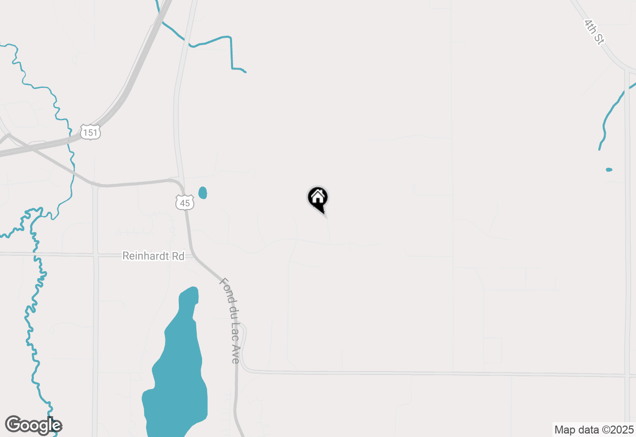 Map of N5556 Winnvue Ct, Fond Du Lac, WI 54937