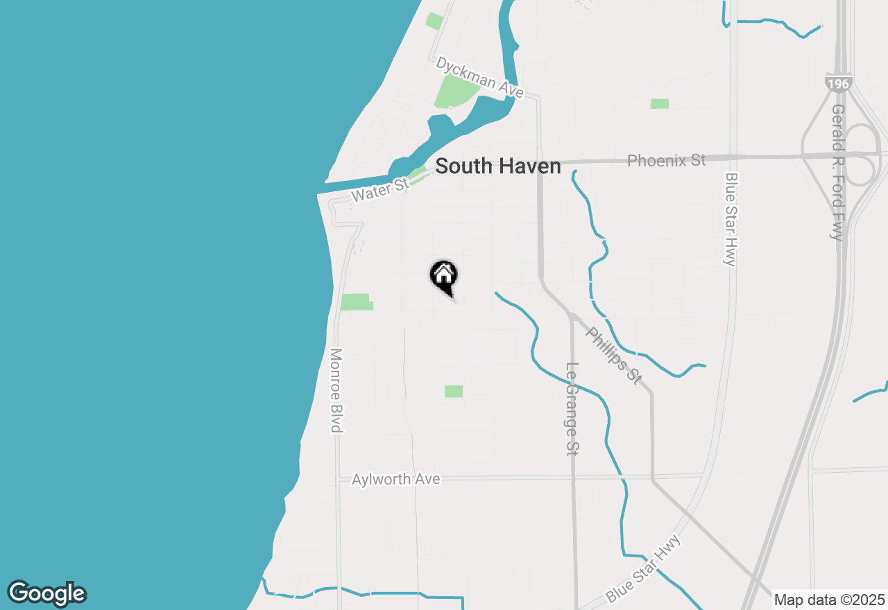 Map of 311 South Haven Street, South Haven, MI 49090