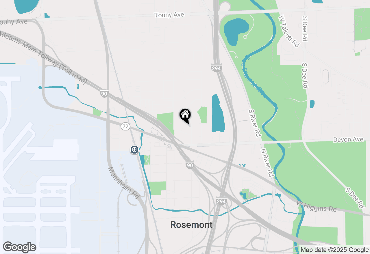 Map of 3091 South Lane, Des Plaines, IL 60018