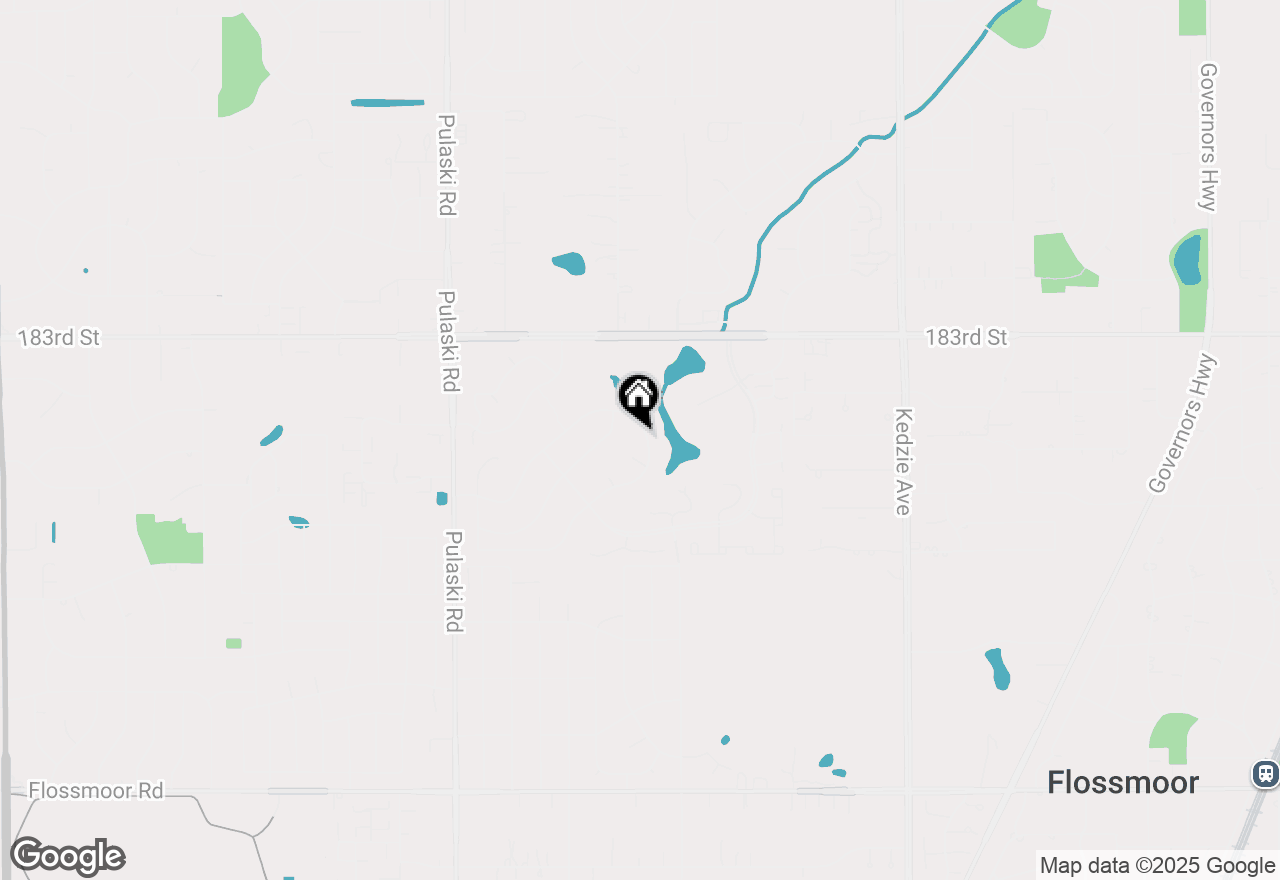 Map of 18502 River Road, Hazel Crest, IL 60429