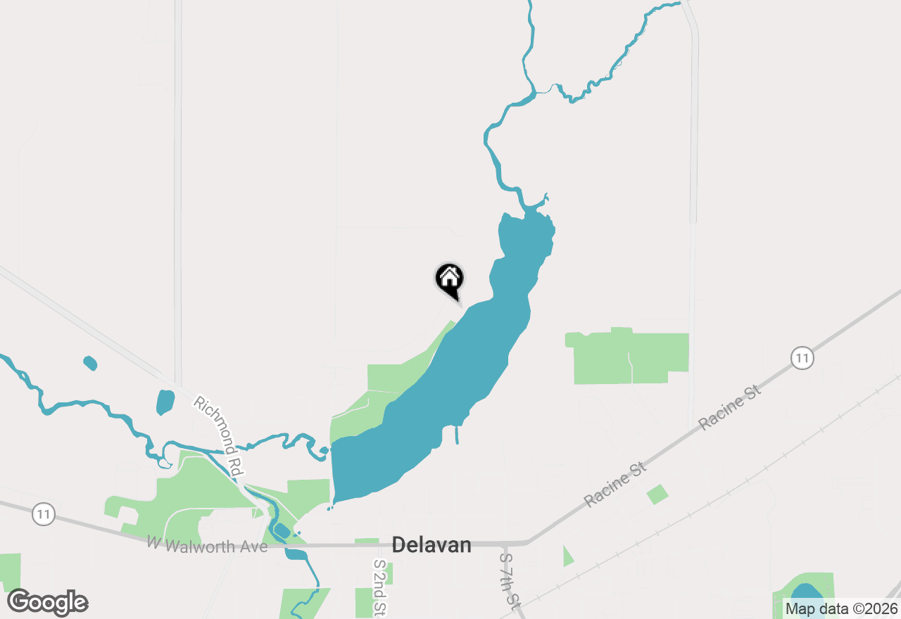 Map of 514 Arbor Ridge Dr, Delavan, WI 53115
